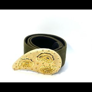 Carlisle Belt with Paisley Buckle